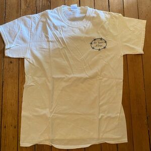 Gildan White Short Sleeve Tee Classic Crew Neck